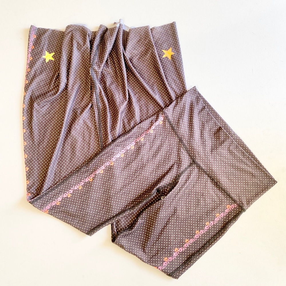 Teeki Black and Pink Boot Cut Pants - Picture 2 of 9